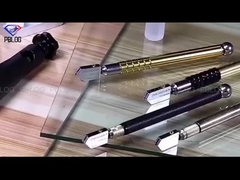 Effizientes Glasschneidegerät mit schwarzem Metallgriffe, perfekt für Fachleute