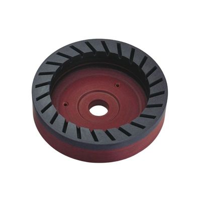 D150mm Innere Zähne Harzrad Schüssel Form kontinuierliche Diamant Schleifrad für Glas Bevel Kantenmaschine