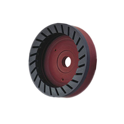 D150mm Innere Zähne Harzrad Schüssel Form kontinuierliche Diamant Schleifrad für Glas Bevel Kantenmaschine