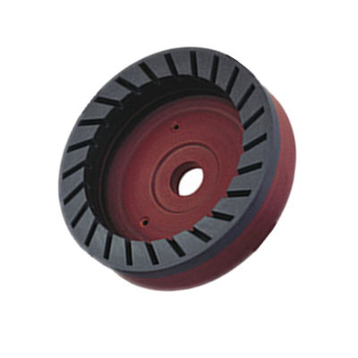 D150mm Innere Zähne Harzrad Schüssel Form kontinuierliche Diamant Schleifrad für Glas Bevel Kantenmaschine