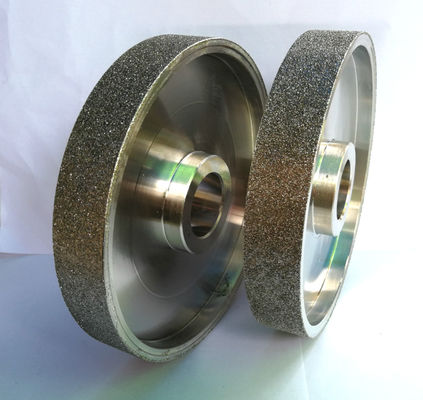 Flacher M2 galvanisiertes Schleifscheibe-verschiedenes Form-Stahlsilber