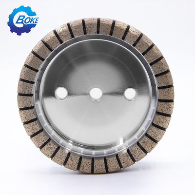 Diamantglas Gerade Kante Maschine Tasse Form Segmentiertes Schleifrad