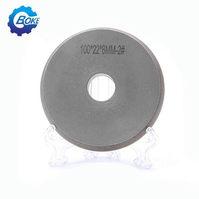 Haltbarkeit Pblog 240# Grauer Diamantschleifrad Runder Rand 12/22/30mm Schieferloch