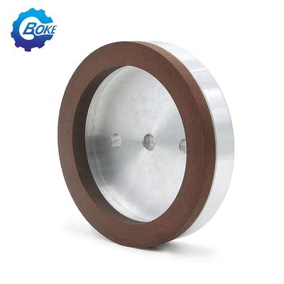 150 mm Rotmahl Diamantharz Bindungsrad für Glas Edger für Bavelloni