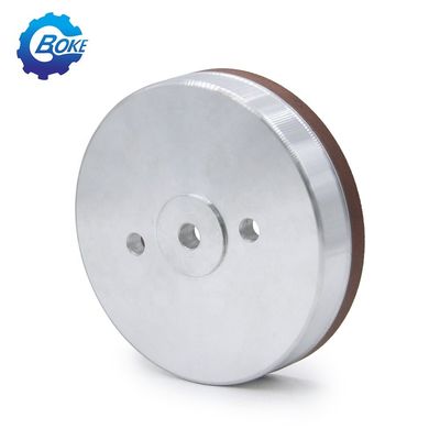 150 mm Rotmahl Diamantharz Bindungsrad für Glas Edger für Bavelloni