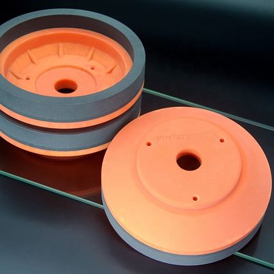 Bindungsschleifen Orange Cup Beveling Harzrad für Glasmaschine für Bavelloni Bovone