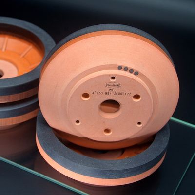 Bindungsschleifen Orange Cup Beveling Harzrad für Glasmaschine für Bavelloni Bovone