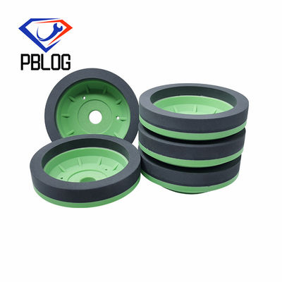 PBLOG Großhandel Harzrad roter Bevel Maschine Gebrauch Tasse Form Harzrad Glas Rand Polieren