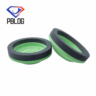 PBLOG Großhandel Harzrad roter Bevel Maschine Gebrauch Tasse Form Harzrad Glas Rand Polieren