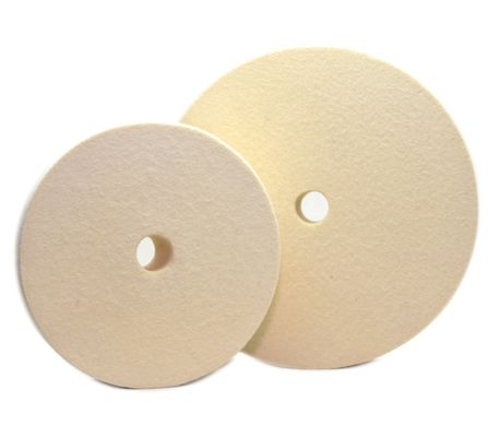 100% reine Flachwolle aus Filz, Polsterrad für Abrasivscheiben auf Möbelglas/Handwerksglas