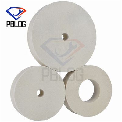 Hochwertiges und langlebiges Glas Schieferrand Polierrad Reinwolle Spiralfilz
