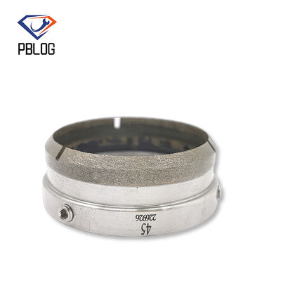 PBLOG Glasbohrung Schrägschläger Diamant Hohlschrägschläger Bronze gesintertes Schleifwerkzeug