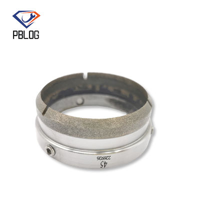 PBLOG Bronzengesintertes Schleifwerkzeug Glasbohrschamper-Hülle Diamant-Hohlschamper-Hülle
