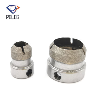 PBLOG Glasbohrstück Hohl-Chamfering-Set Diamantbohrung-Chamfering-Abdeckung Glashardware-Werkzeuge