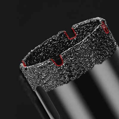 Benutzte Schlagbohrer-Bohrer-Zylinderschafts-Montage bronzierte Diamond Customized