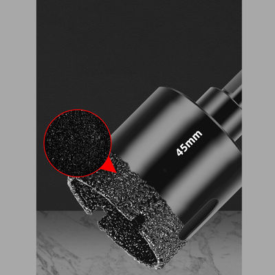 Benutzte Schlagbohrer-Bohrer-Zylinderschafts-Montage bronzierte Diamond Customized