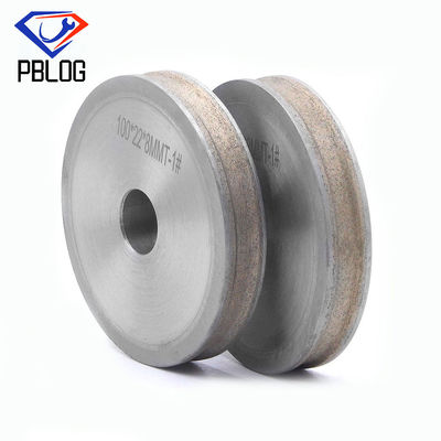 Grit Round Edge Grinding Wheel 35 - 200MM sinterten kundenspezifischen Diamond Wheel