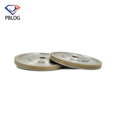 DPE Grit Diamond Grinding Wheel Double Groove, die hohe Geschwindigkeit verarbeitet