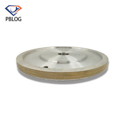 DPE Grit Diamond Grinding Wheel Double Groove, die hohe Geschwindigkeit verarbeitet