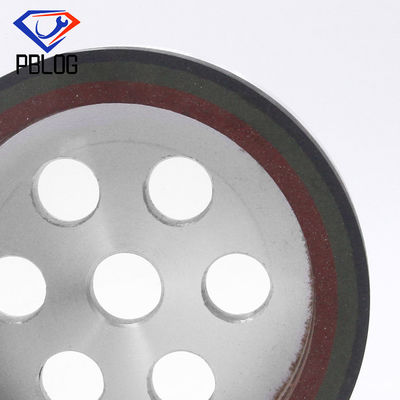 Brown-Flachschleifen-Rad-Härte-Schiefer Diamond Cup Wheel