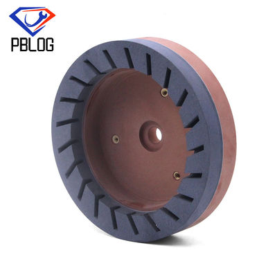 Segmentiertes Schalen-Diamond Wheel Resin Brown Grinding-Rad-Platten-Glas