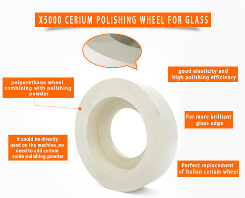 Oxid-Schleifer-Polishing Wheel Rubber-Glasrad des Cer-X5000