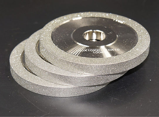 Die Galvanisierung, flaches schärfend, Schleifscheibe Stahlhohe geschwindigkeit