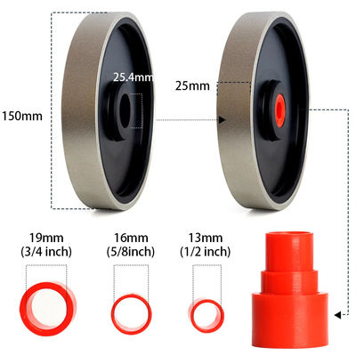 Cbn-Schmuck-Schleifscheibe, die Diamond Lapidary Wheel schärft