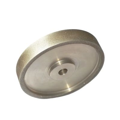 Galvanisierendes hölzernes Schleifscheibe-Metall Grit Silver Customized