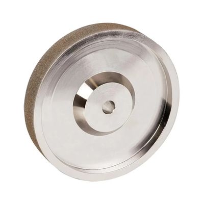 Galvanisierendes hölzernes Schleifscheibe-Metall Grit Silver Customized