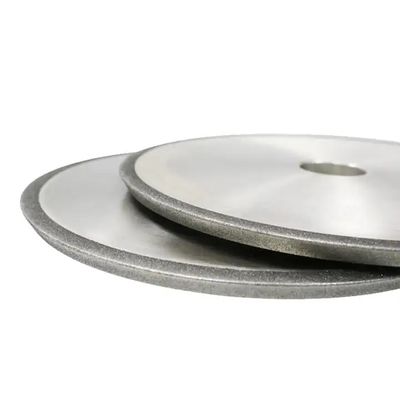 Flacher M2 galvanisiertes Schleifscheibe-verschiedenes Form-Stahlsilber