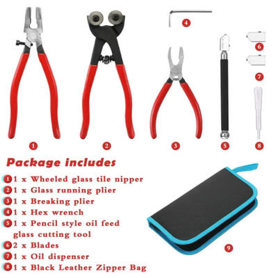 Soem-Elektriker-Tool Set Cutter-Mosaik-Glas-Schneider-Ausrüstungen 8 Stücke