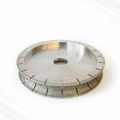 Glas segmentierte Schleifscheibe galvanisierte 150 Grit Grinding Wheel