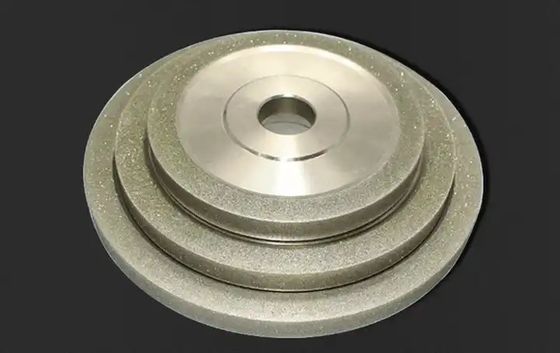 Flacher M2 galvanisiertes Schleifscheibe-verschiedenes Form-Stahlsilber