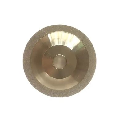 Art Schüssel galvanisierte Diamond Grinding Wheel Glass Edging-Silber