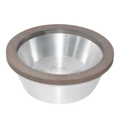 Art Schüssel galvanisierte Diamond Grinding Wheel Glass Edging-Silber