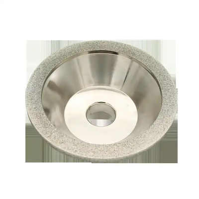 Art Schüssel galvanisierte Diamond Grinding Wheel Glass Edging-Silber