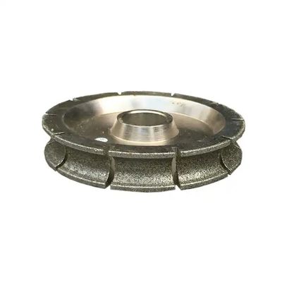 Unregelmäßiges Metall galvanisierte Schleifscheibe Grit Customized