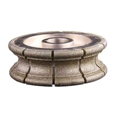 Unregelmäßiges Metall galvanisierte Schleifscheibe Grit Customized