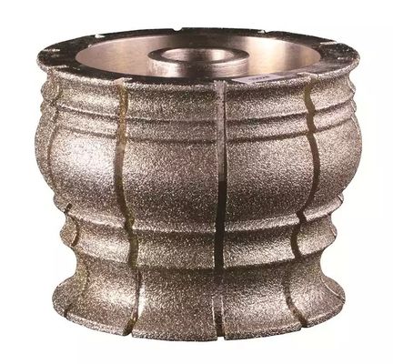 Unregelmäßiges Metall galvanisierte Schleifscheibe Grit Customized