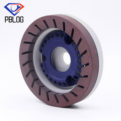 Schüssel Boke 150mm formen Turbo-Harz-Polierrad mit Wasser-Beweis-Jacke für Abkantmaschine