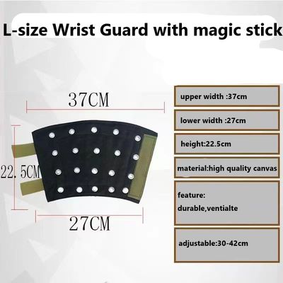 Multi Größen-starkes Segeltuch PBLOG und Edelstahl-Ring-Handgelenk-Schutz mit dem magischen Stock Anti-geschnitten für die Glasverarbeitung