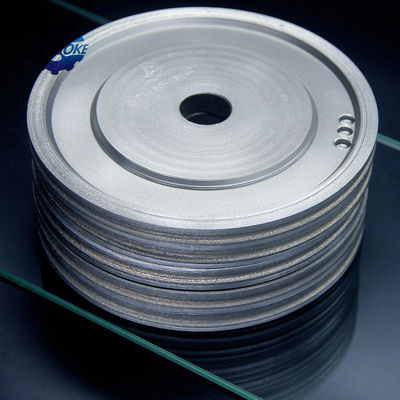 35 mm Dicke Glaspolierrad für glattes Polieren 40 mm Lochdurchmesser 10S60 Grit