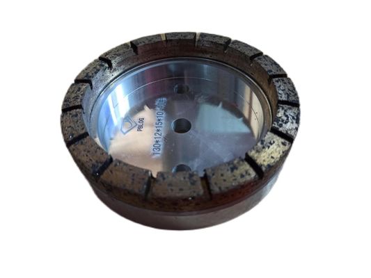 8*8mm Arbeitsschichtgröße Diamantpolierrad zum Schleifen von Glas