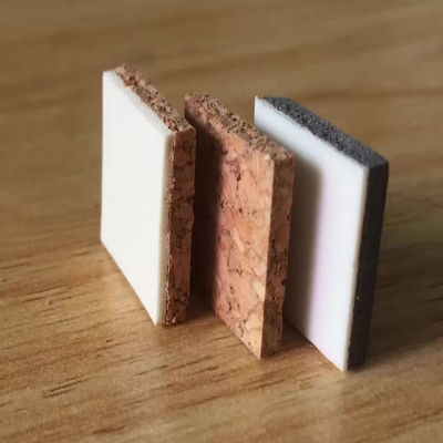 Einfach selbstklebende Korkkissen für Glasteiler 1/8 Zoll Dicke