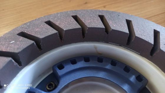 Schwarzgrünes Harzbecherrad Schleifwerk Hohe Helligkeit 150 mm Dünnglas Schutz