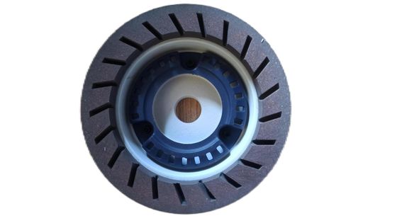 Schwarzgrünes Harzbecherrad Schleifwerk Hohe Helligkeit 150 mm Dünnglas Schutz