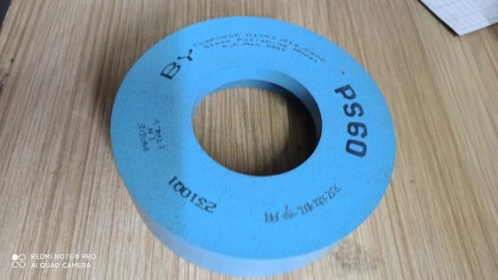 Blauer Harzrad Hochschärfe Grit 60 für Doppelkante/Beveling-Maschine