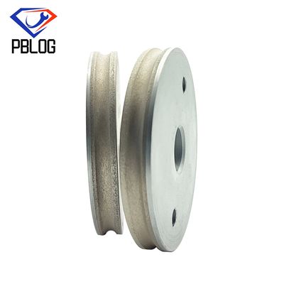 4 mm Runder Rand Diamant Schleifrad für Stein 150 mm Durchmesser Grau Finish