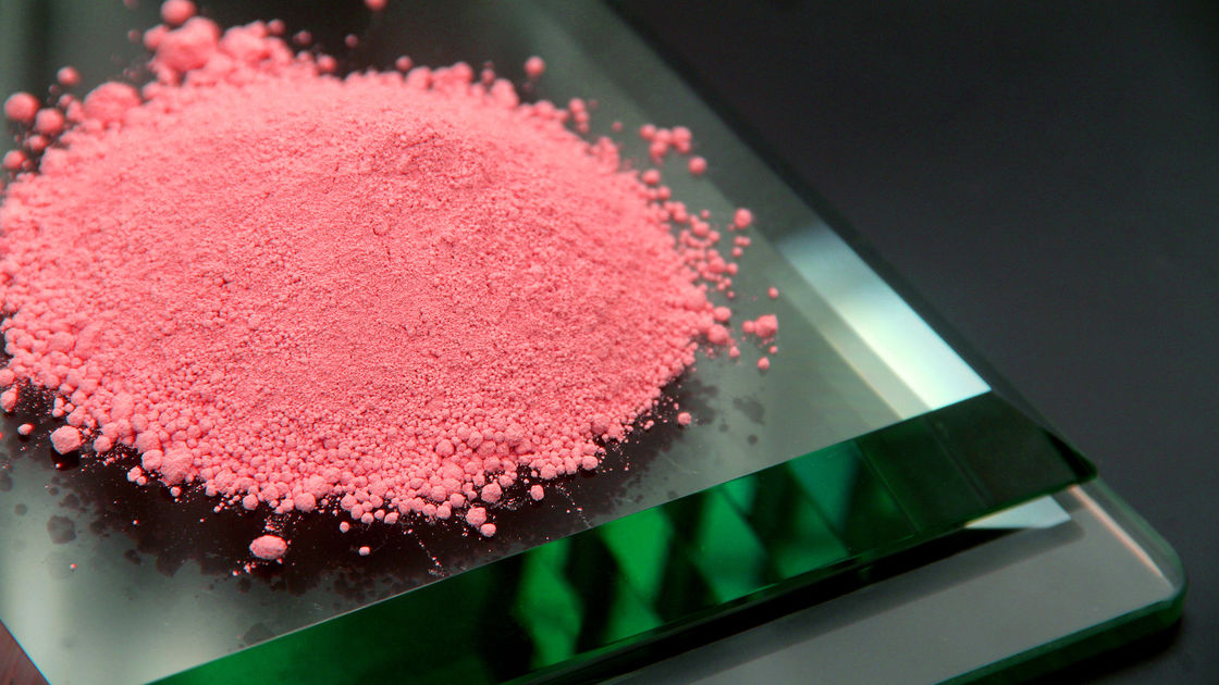 Glaspolierpulver für die Glasverarbeitungsmaschine verwendet rot